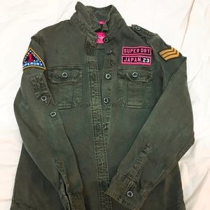 Superdry shirt like jacket